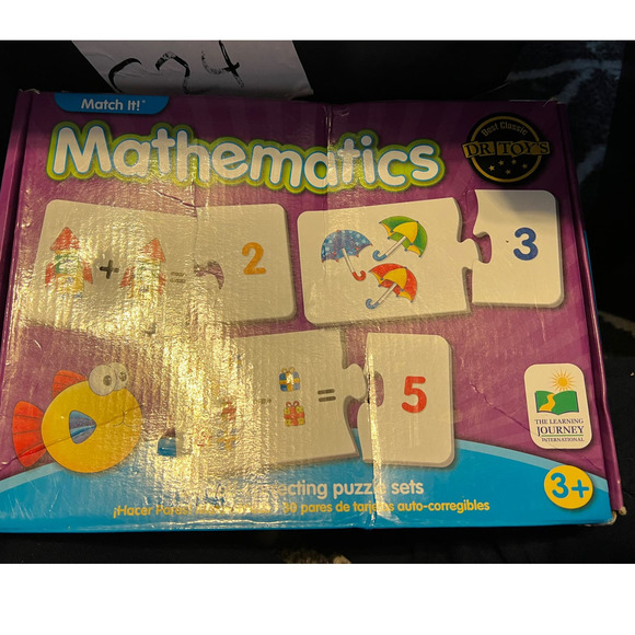 Mathematics The Learning Journey self correcting puzzles complete - Picture 2 of 6